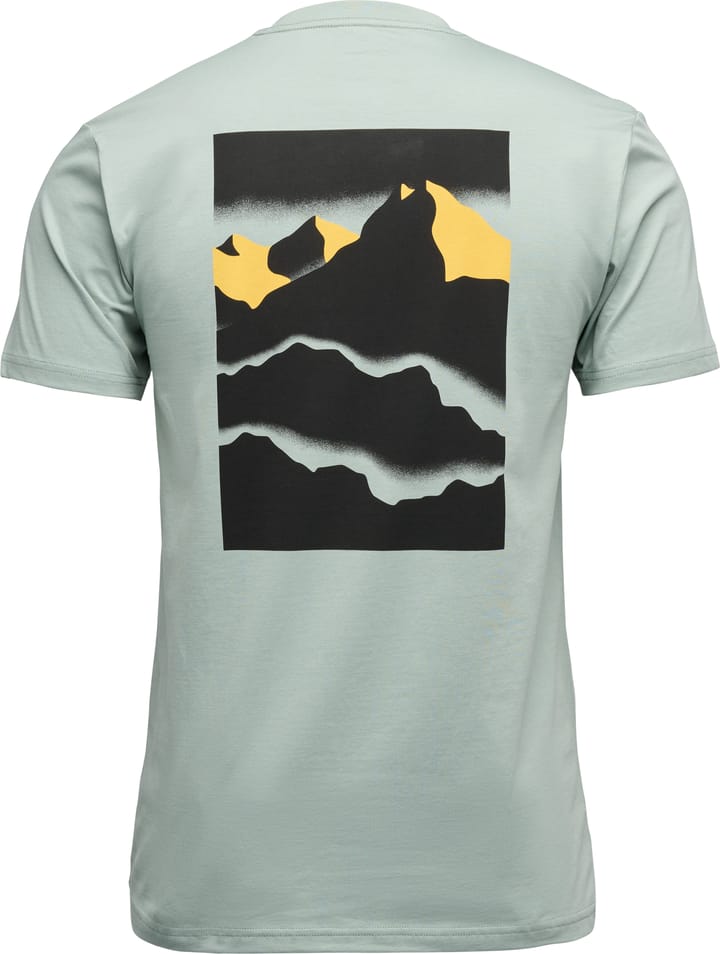Black Diamond Men's Mountainscape Short Sleeve Tee Agave Black Diamond