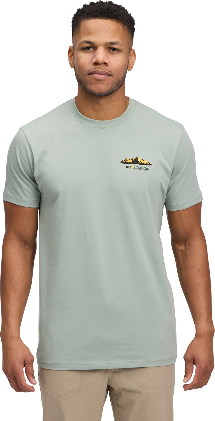 Black Diamond Men's Mountainscape Short Sleeve Tee Agave Black Diamond