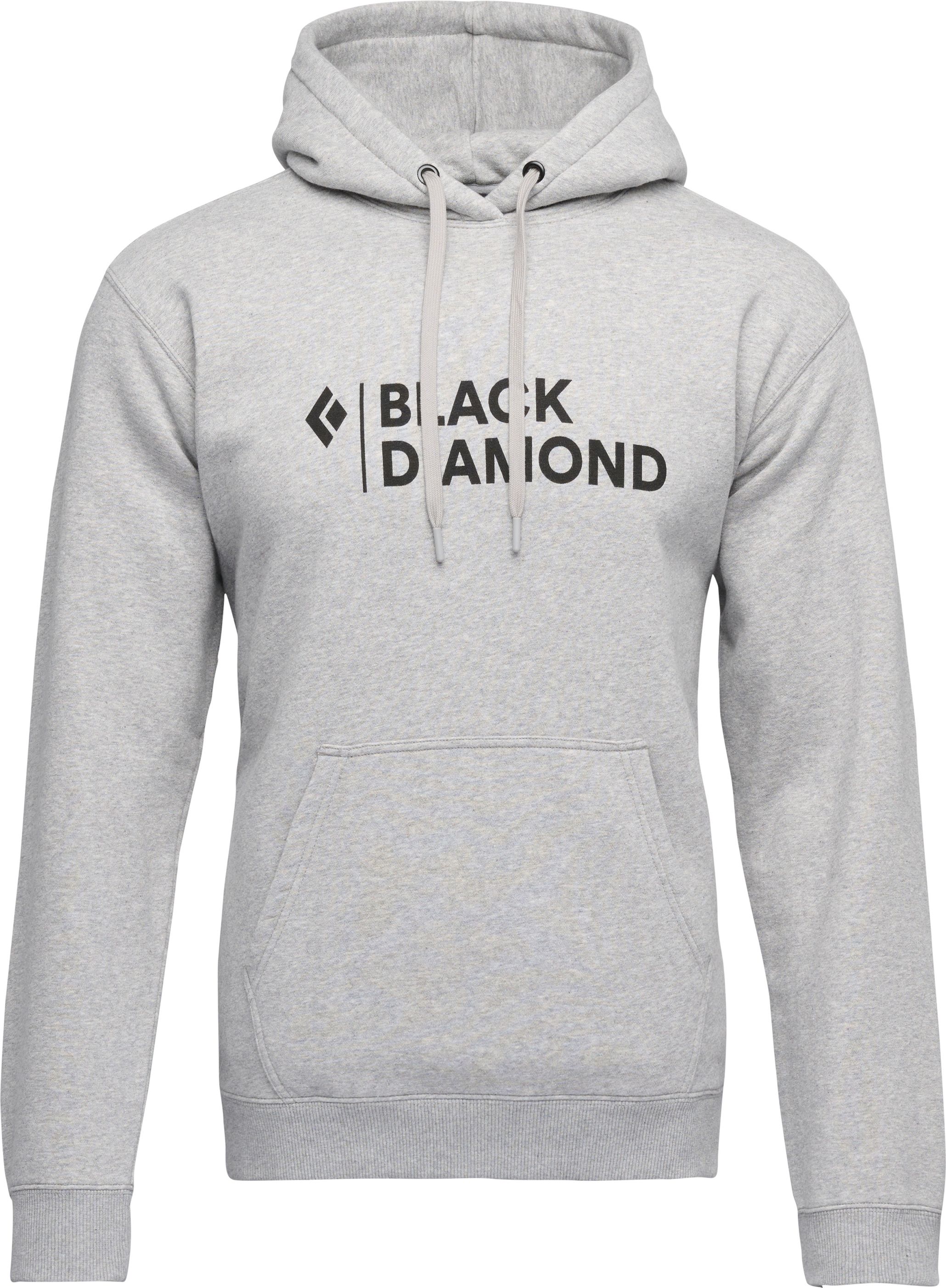Black Diamond Men's Mini Stacked Pullover Hoody Nickel Heather
