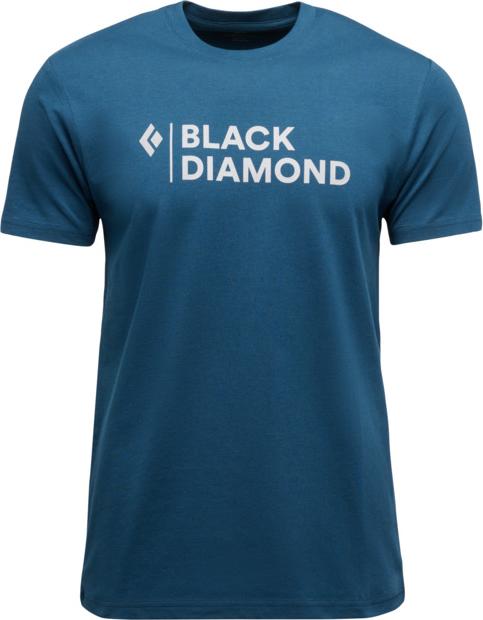 Black Diamond Mini Stacked Kortarmet T-skjorte