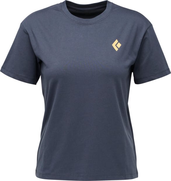 Black Diamond Women's Heritage Badge Short Sleeve Tee Charcoal Black Diamond