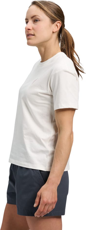 Black Diamond Women's Heritage Badge Short Sleeve Tee Off White Black Diamond