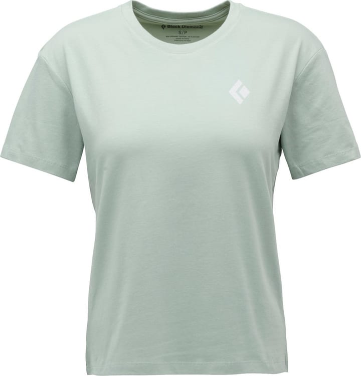 Black Diamond Women's Heritage Badge Short Sleeve Tee Agave Black Diamond