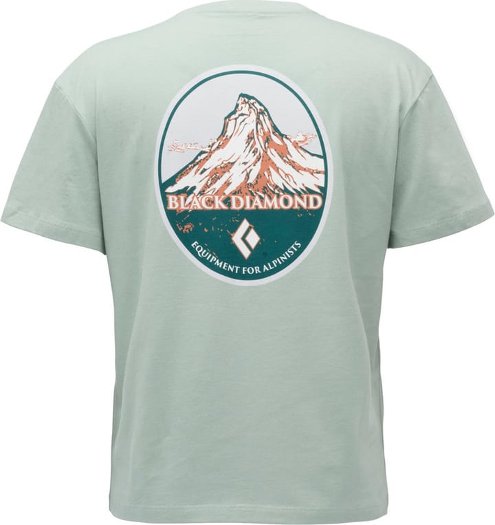 Black Diamond Women's Heritage Badge Short Sleeve Tee Agave Black Diamond