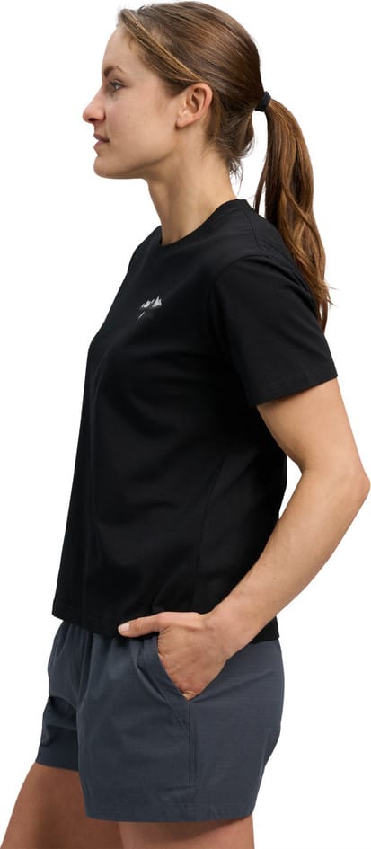 Black Diamond Women's Mountainscape Short Sleeve Tee Black Black Diamond