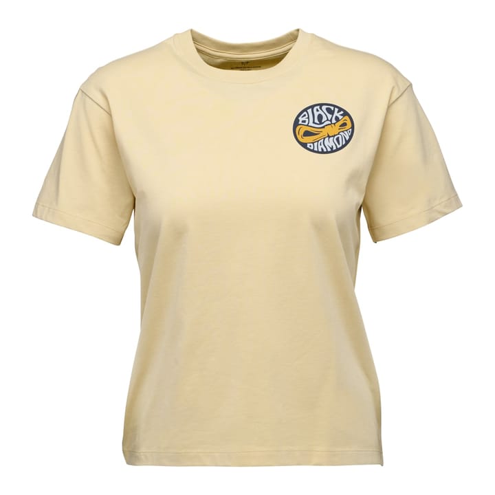 Black Diamond W Rope Badge SS Tee White Oak Black Diamond