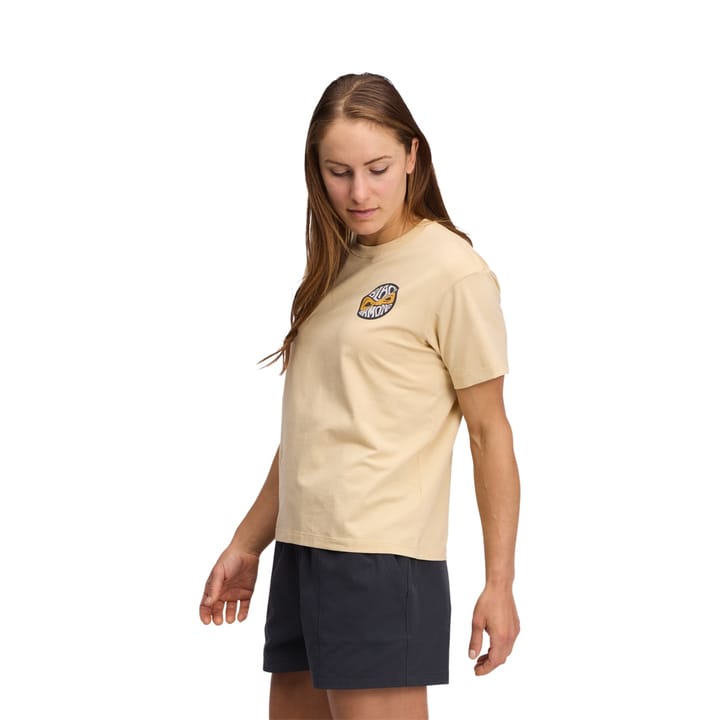 Black Diamond W Rope Badge SS Tee White Oak Black Diamond