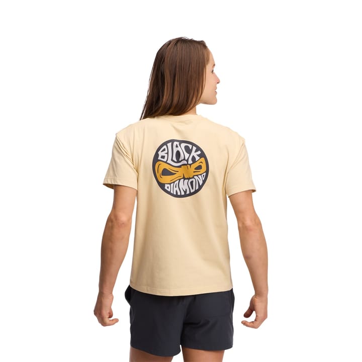 Black Diamond W Rope Badge SS Tee White Oak Black Diamond
