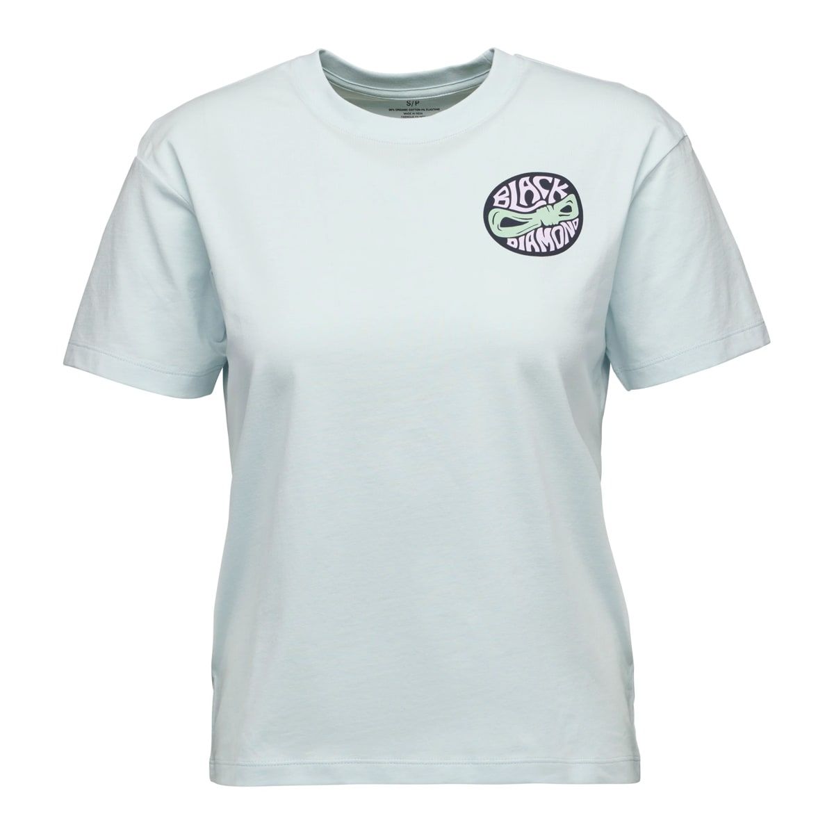 Black Diamond W Rope Badge SS Tee Belay Blue