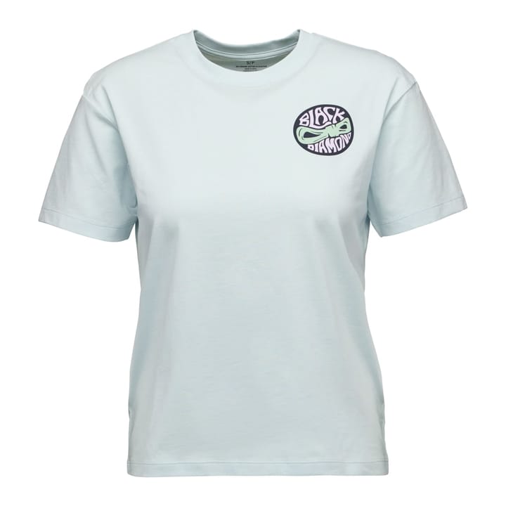 Black Diamond W Rope Badge SS Tee Belay Blue Black Diamond