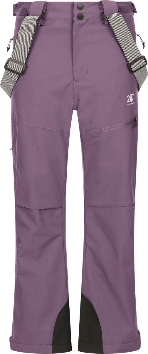 2117 of Sweden Juniors' Light Padded Ski Pant Lauker Grape 2117 of Sweden