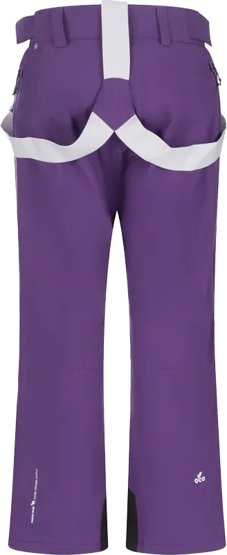 2117 of Sweden Junior's Padded Ski Pant Lillpite Purple Ash 2117 of Sweden