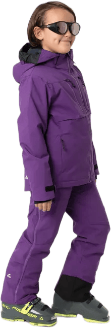 2117 of Sweden Junior's Padded Ski Pant Lillpite Purple Ash 2117 of Sweden