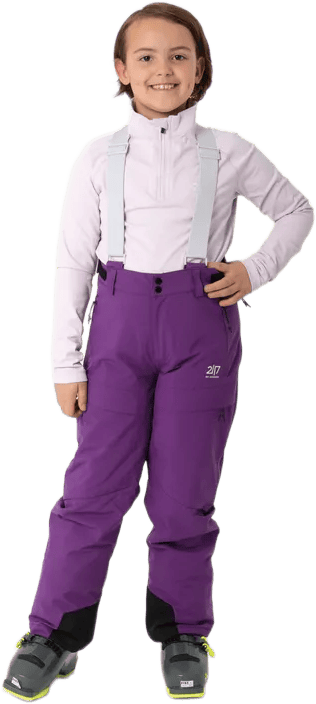2117 of Sweden Junior's Padded Ski Pant Lillpite Purple Ash 2117 of Sweden