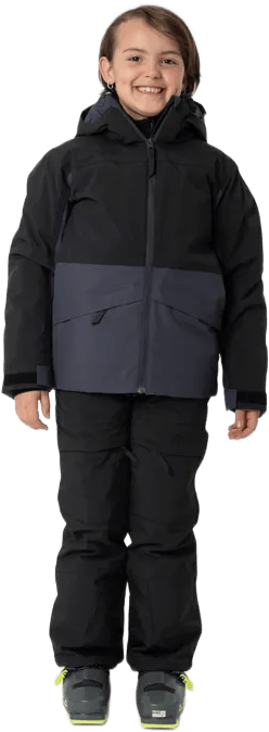 2117 of Sweden Junior's Padded Ski Pant Ottebol Black 2117 of Sweden
