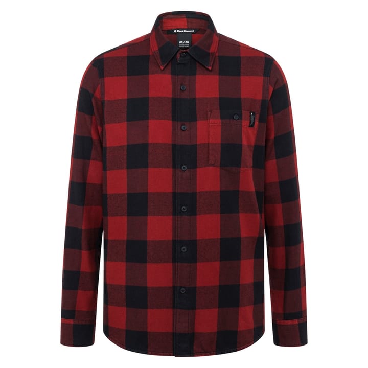 Black Diamond M Zodiac Flannel Dark Crimson-Smoke Plaid Black Diamond Black Diamond M Zodiac Flannel Dark Crimson-Smoke Plaid Black Diamond