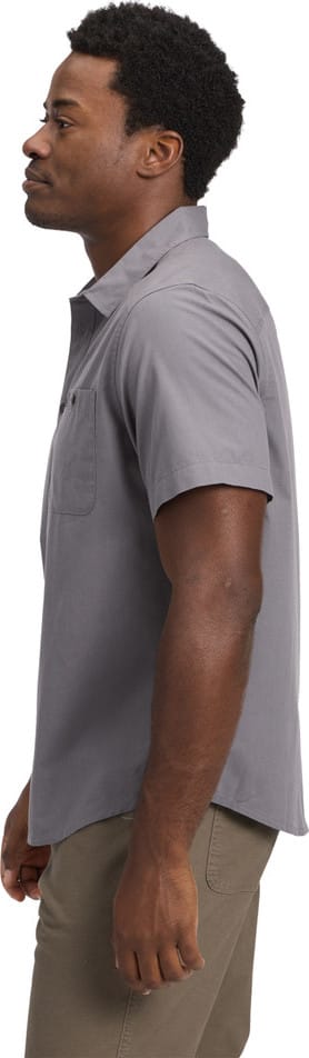 Black Diamond Men's Wingate Short Sleeve Shirt Steel Grey Black Diamond