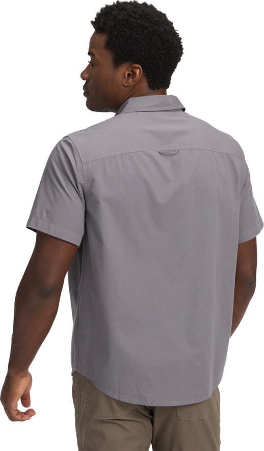Black Diamond Men's Wingate Short Sleeve Shirt Steel Grey Black Diamond