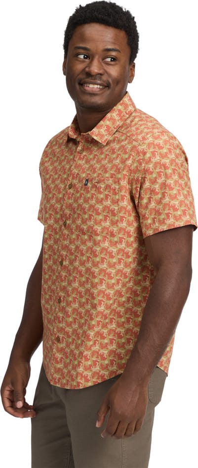 Black Diamond Men's Wingate Short Sleeve Shirt Burnt Sienna Desert Tower Black Diamond