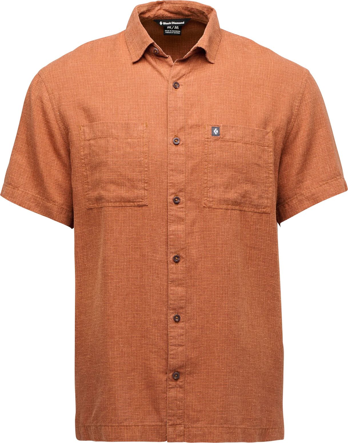 Black Diamond Men's Scenic Route Ss Shirt Clay-saffron