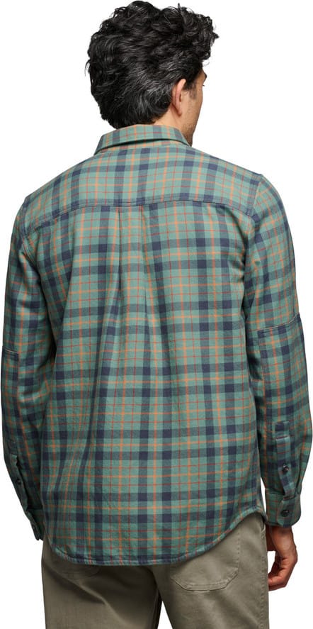 Black Diamond Men's Project Twill Long Sleeve Shirt Laurel Green-Charcoal Black Diamond