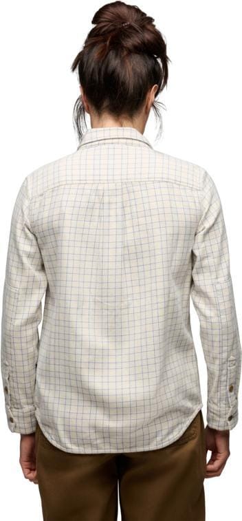 Black Diamond Women's Project Twill Long Sleeve Shirt Chalk-fog Blue Black Diamond