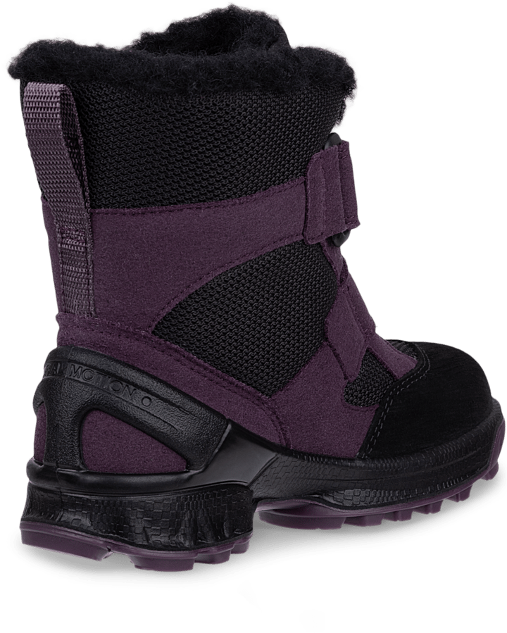 Ecco Kids' Biom Hike I High Boot Black/mauve/black Ecco