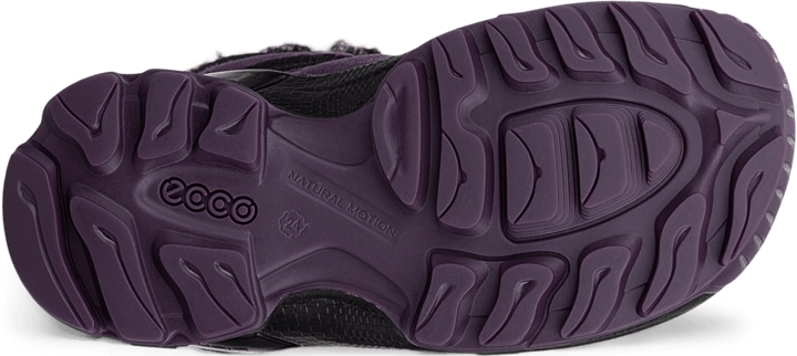 Ecco Kids' Biom Hike I High Boot Black/mauve/black Ecco