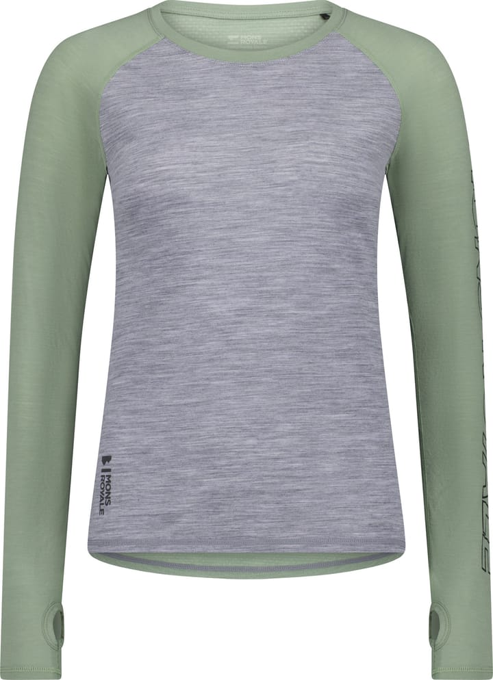 Mons Royale Women's Bella Tech Long Sleeve Willow Mons Royale