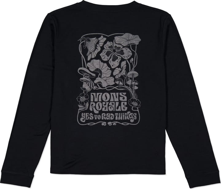 Mons Royale Women's Icon Merino Long Sleeve Black Mons Royale
