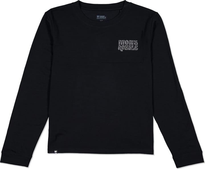 Mons Royale Women's Icon Merino Long Sleeve Black Mons Royale