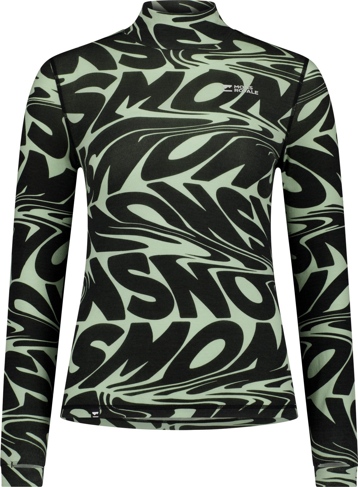 Women's Cascade Merino Base Layer Mock Neck Long Sleeve