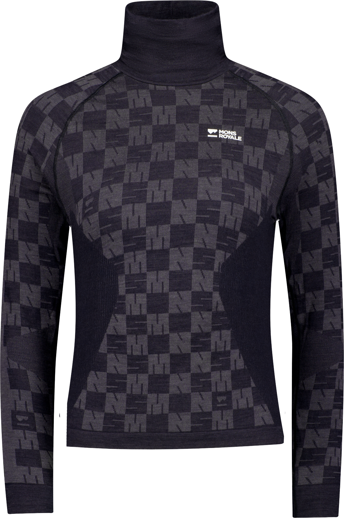 Mons Royale Women´s Ascender Mock Neck Long Sleeve