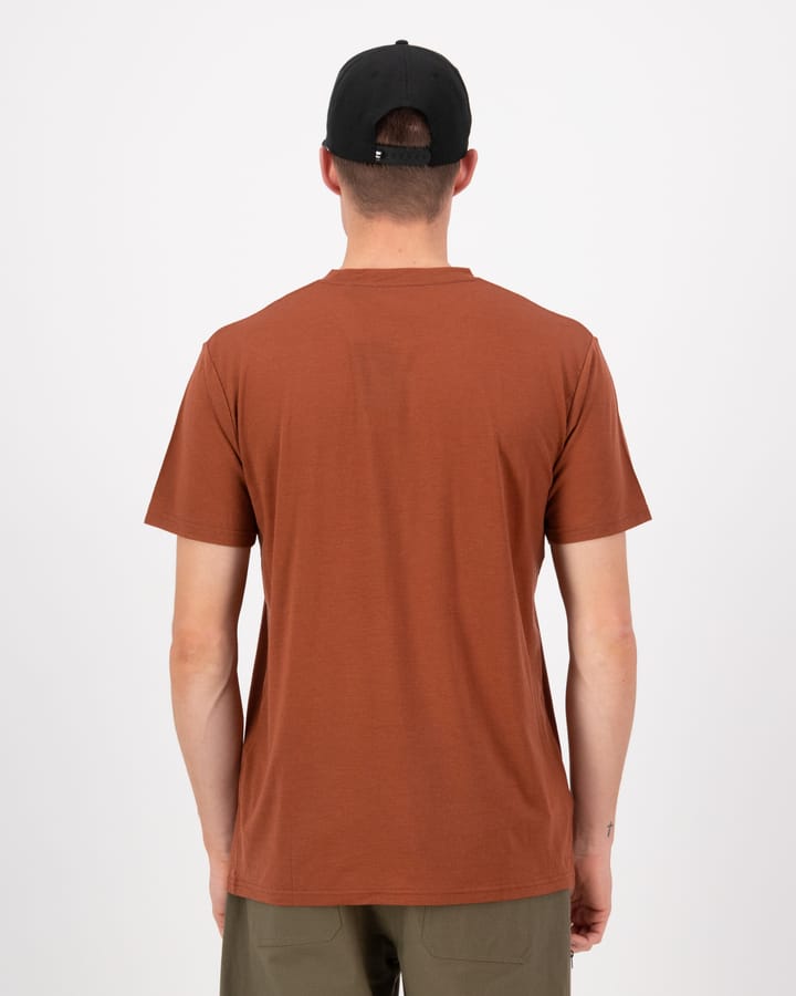 Mons Royale Men's Icon Merino Classic T-Shirt Sienna Mons Royale