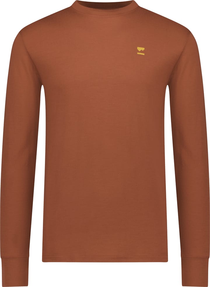 Mons Royale Men's Yotei Merino Classic Long Sleeve Sienna Mons Royale