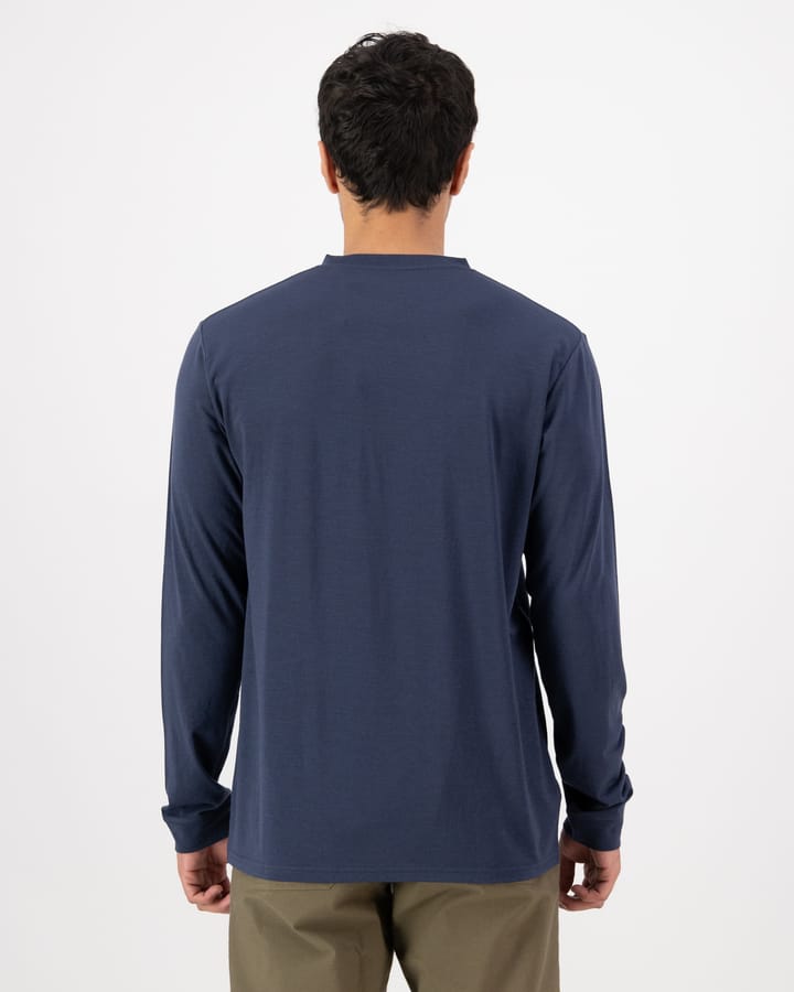 Mons Royale Men's Icon Merino Air-Con Long Sleeve Midnight Mons Royale Mons Royale Men's Icon Merino Air-Con Long Sleeve Midnight Mons Royale
