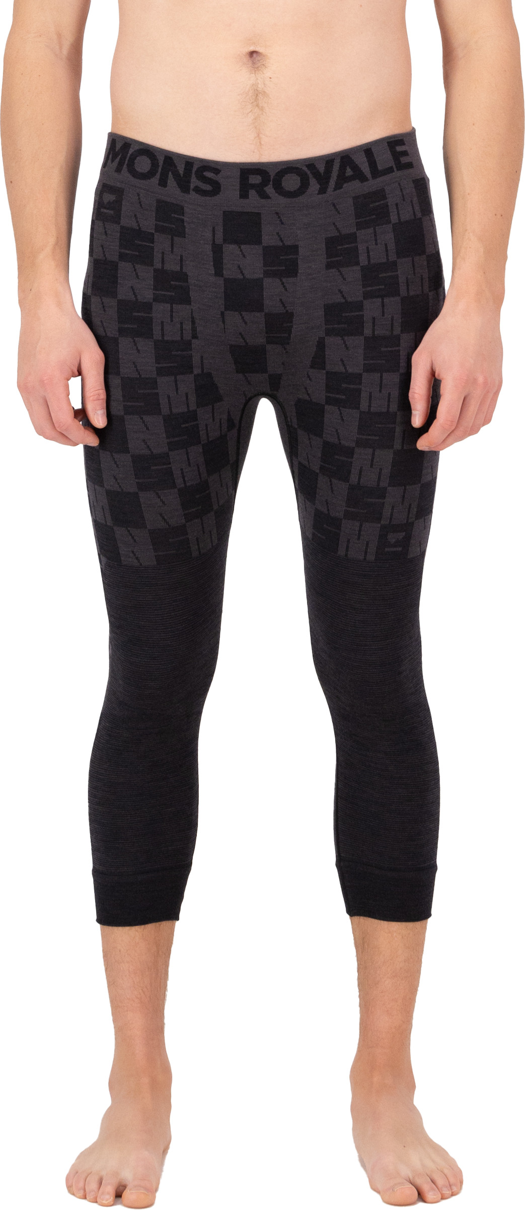 Men's Ascender Merino Seamless 3/4 Legging