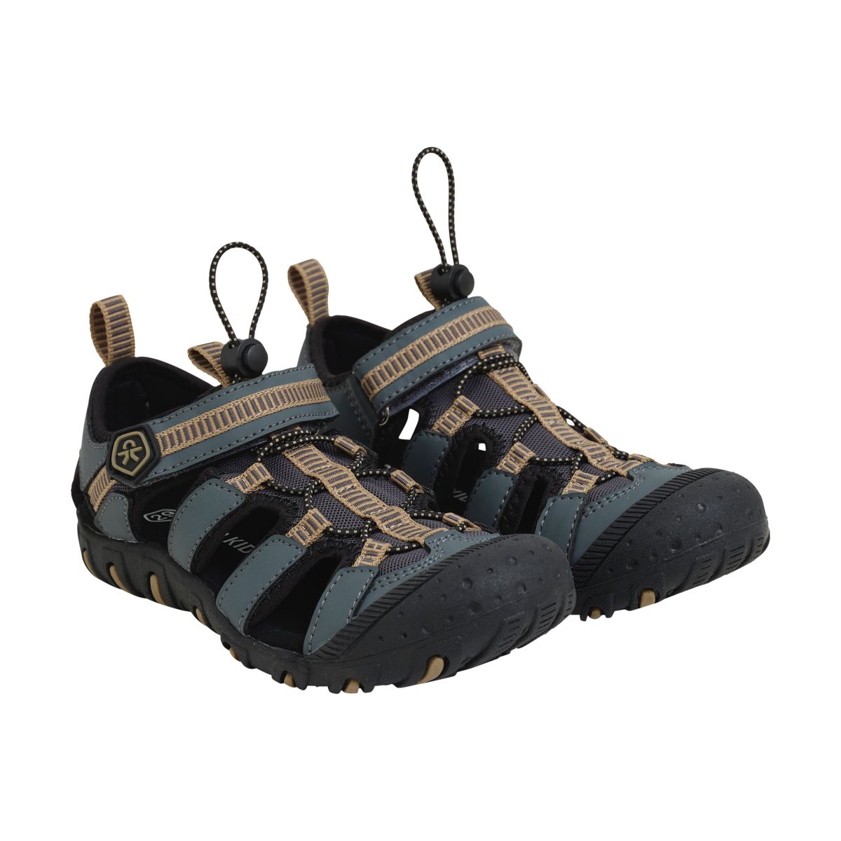 Color Kids Sandals Hiking W. Toe Cap Turbulence