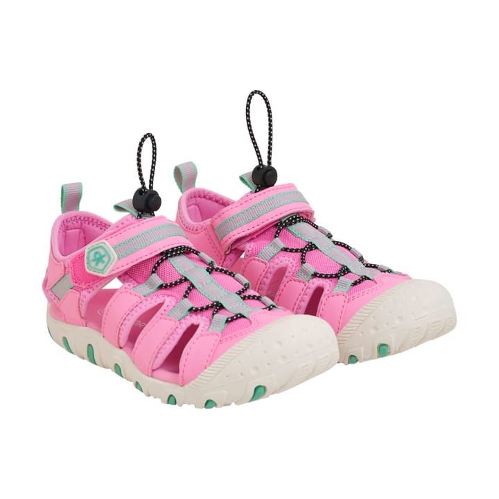 Color Kids Sandals Hiking W. Toe Cap Begonia Pink Color Kids