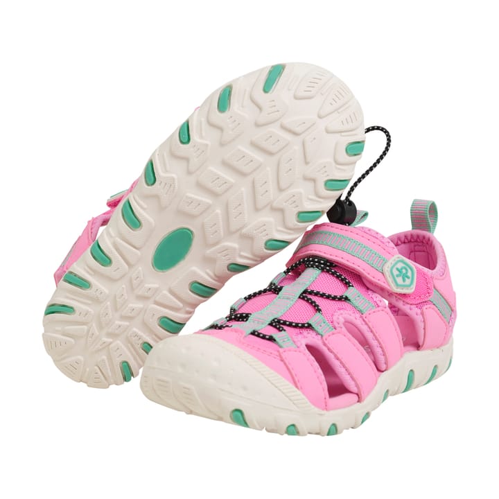 Color Kids Sandals Hiking W. Toe Cap Begonia Pink Color Kids