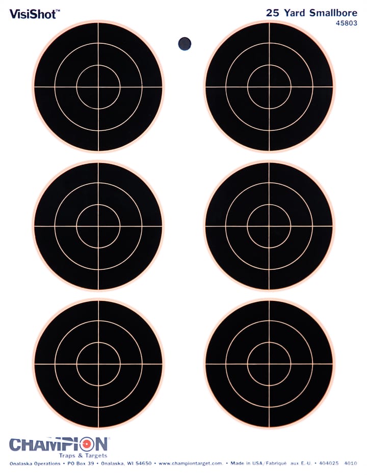 Champion Champion Visishot 6-3" Skyteskive Selvmarkerende Skyteskive Champion Champion Champion Visishot 6-3" Skyteskive Selvmarkerende Skyteskive Champion