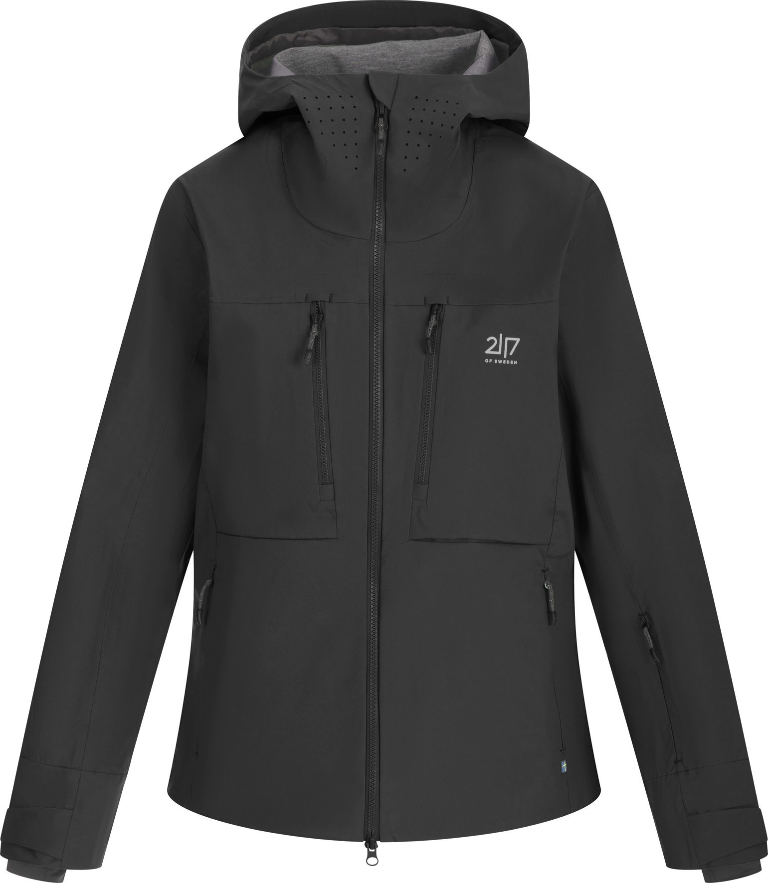 2117 of Sweden Women's 3L Shell Jacket Njarg Black