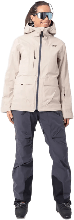 2117 of Sweden Women's Ski Jacket Dartsel Beige 2117 of Sweden