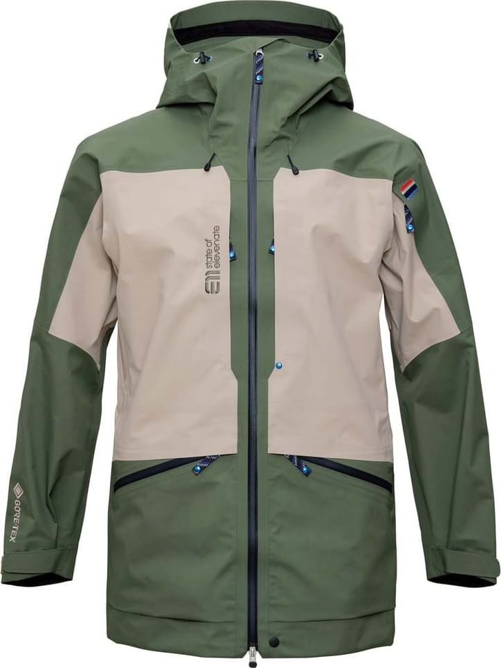 Elevenate Men's Pure 100 Jacket Bronze Green Elevenate