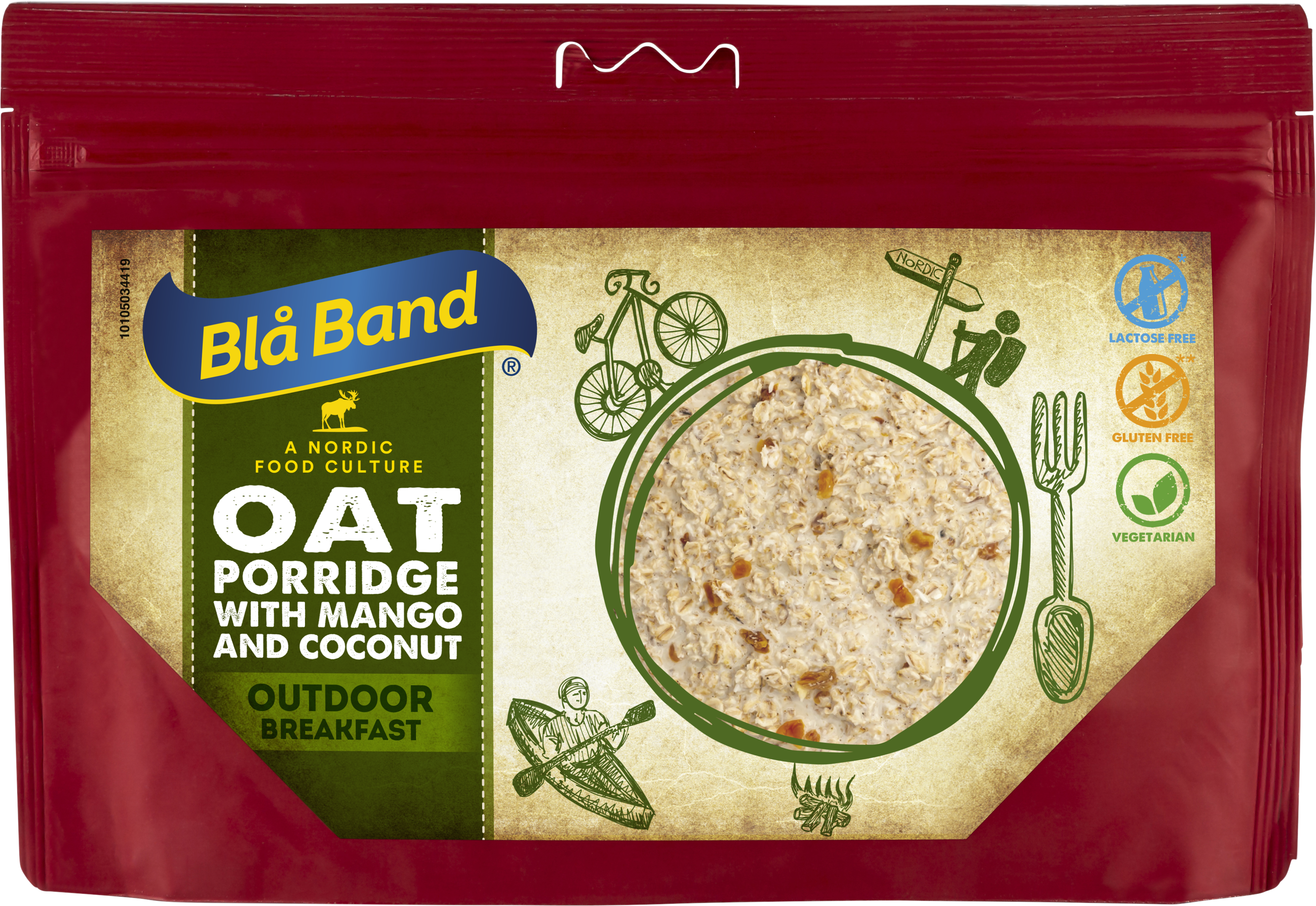 Blå Band Oat Porridge With Coconut And Mango Nocolour  OneSize