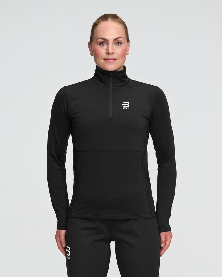 Dæhlie Women's Half Zip Pace Black Dæhlie Dæhlie Women's Half Zip Pace Black Dæhlie