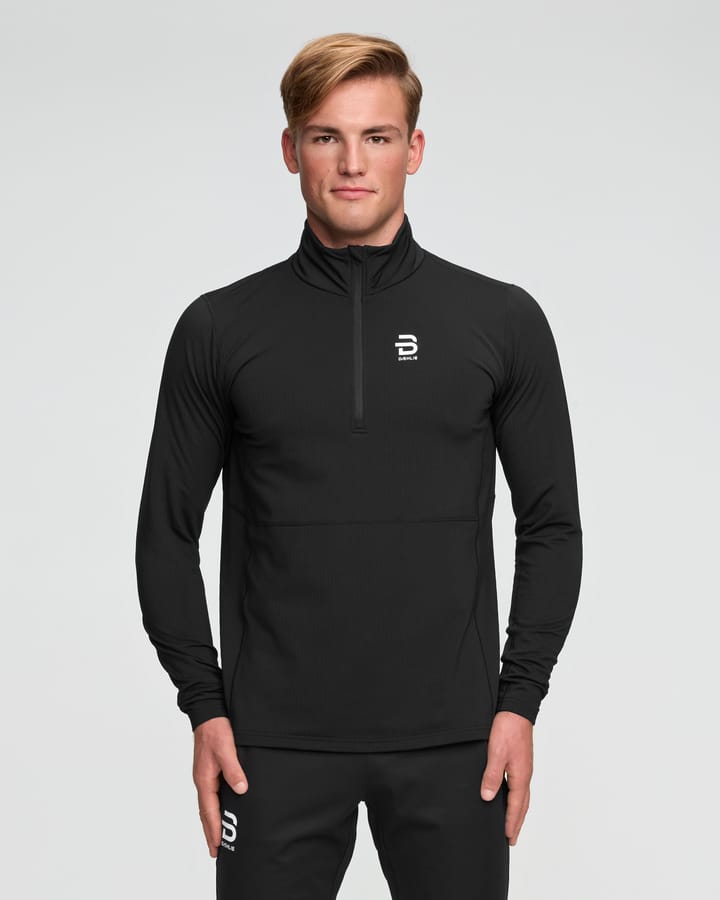 Dæhlie Men's Half Zip Pace Black Dæhlie