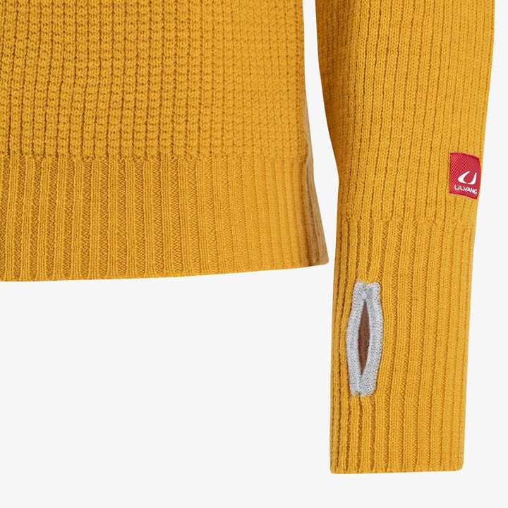 Ulvang Rav Sweater W/Zip Spruce Yellow/Grey Melange Ulvang