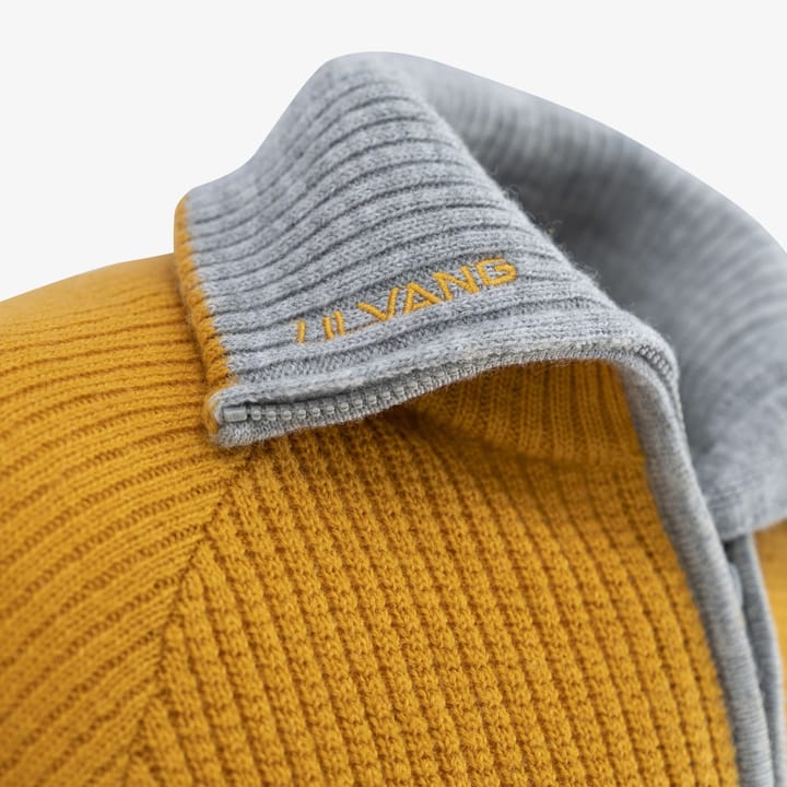 Ulvang Rav Sweater W/Zip Spruce Yellow/Grey Melange Ulvang