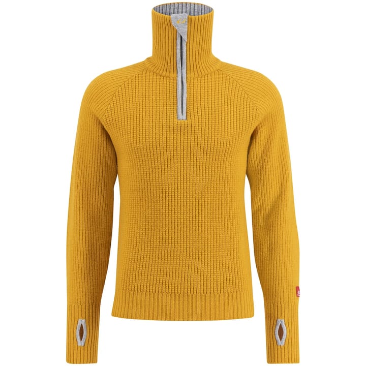 Ulvang Rav Sweater W/Zip Spruce Yellow/Grey Melange Ulvang